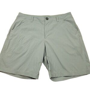 Under‎ Armour Golf Shorts Men 34 Match Play Loose 8" Gray Stretch HeatGear